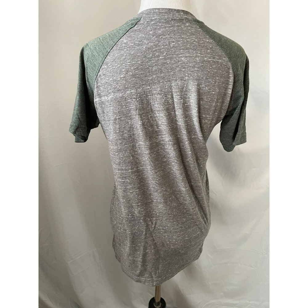 Knights Apparel Gray/Green/Yellow Ducks Quack Attack Short Sleeve Tee - Picture 3 of 9